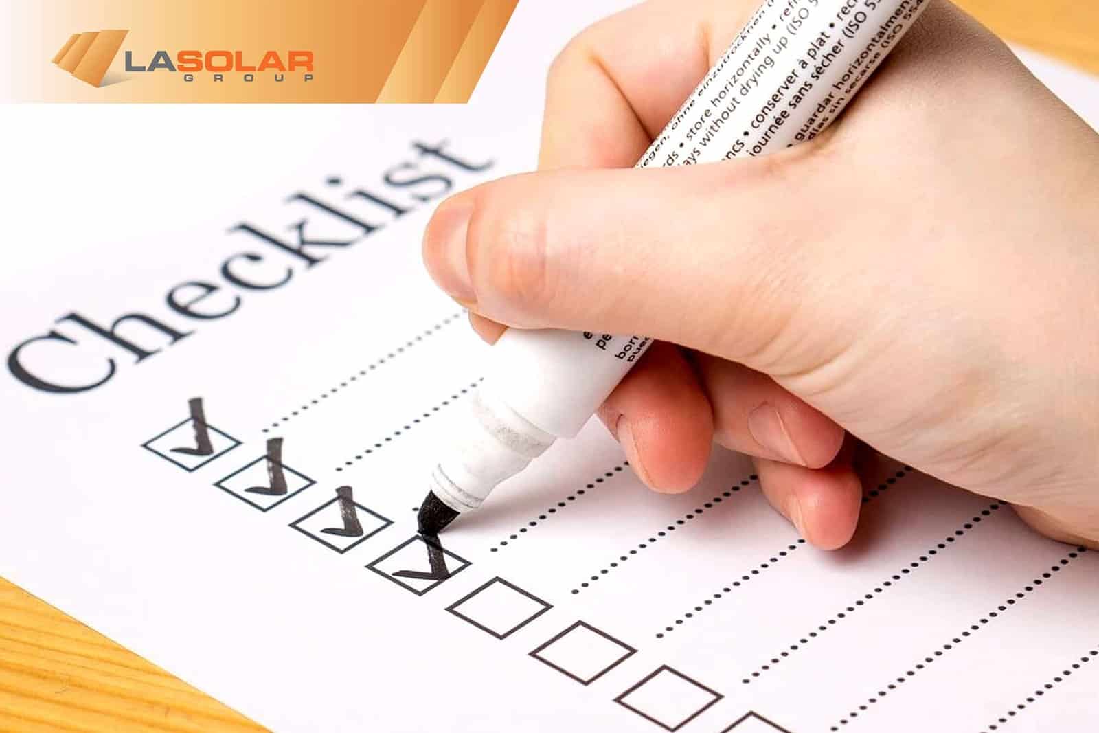 You are currently viewing Your Solar Installation Checklist