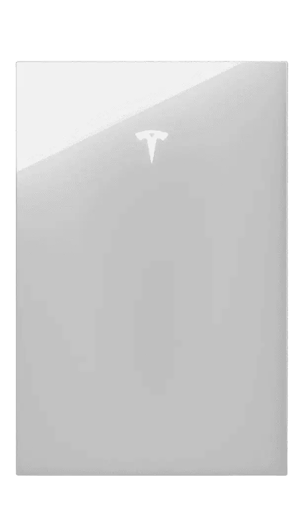 Tesla Powerwall home battery for solar energy storage and backup power.
