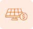 Solar panels on a residential roof for sustainable energy solutions.